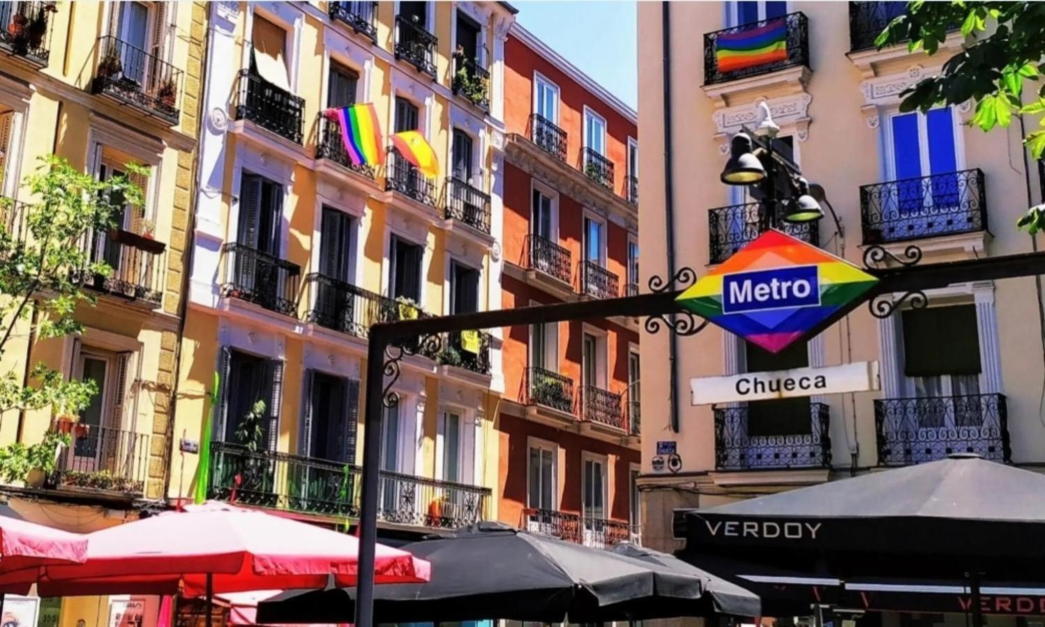 Downtown Apt 1Hab Para 3Pax En La Plaza De Chueca Madrid Esterno foto